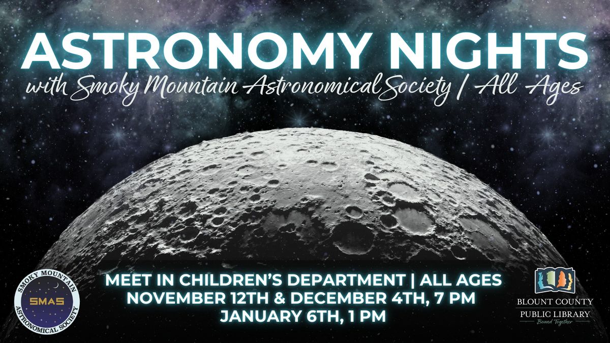 Astronomy Nights @BCPL