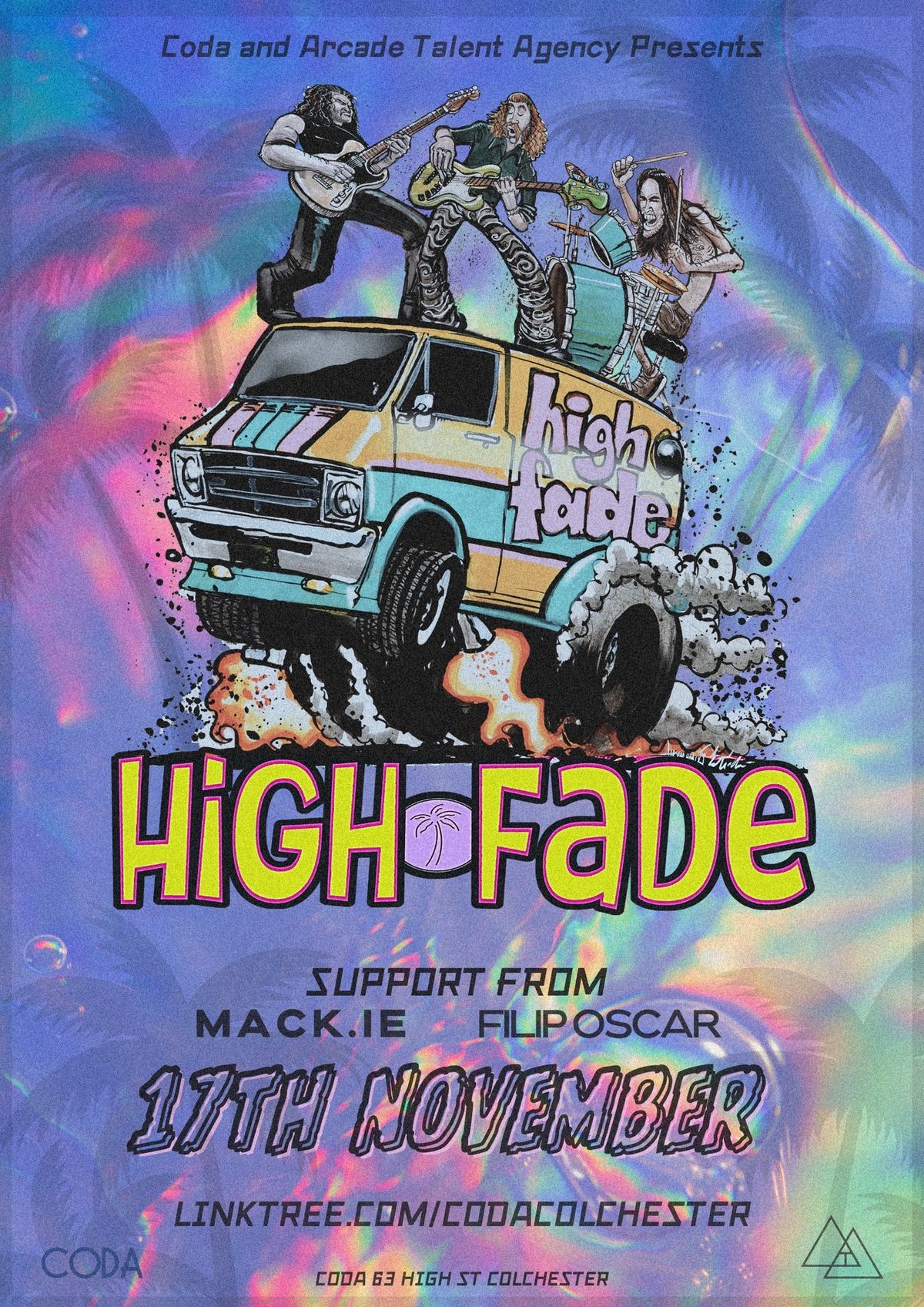 HIGH FADE + Support MACK.IE & Filip Oscar