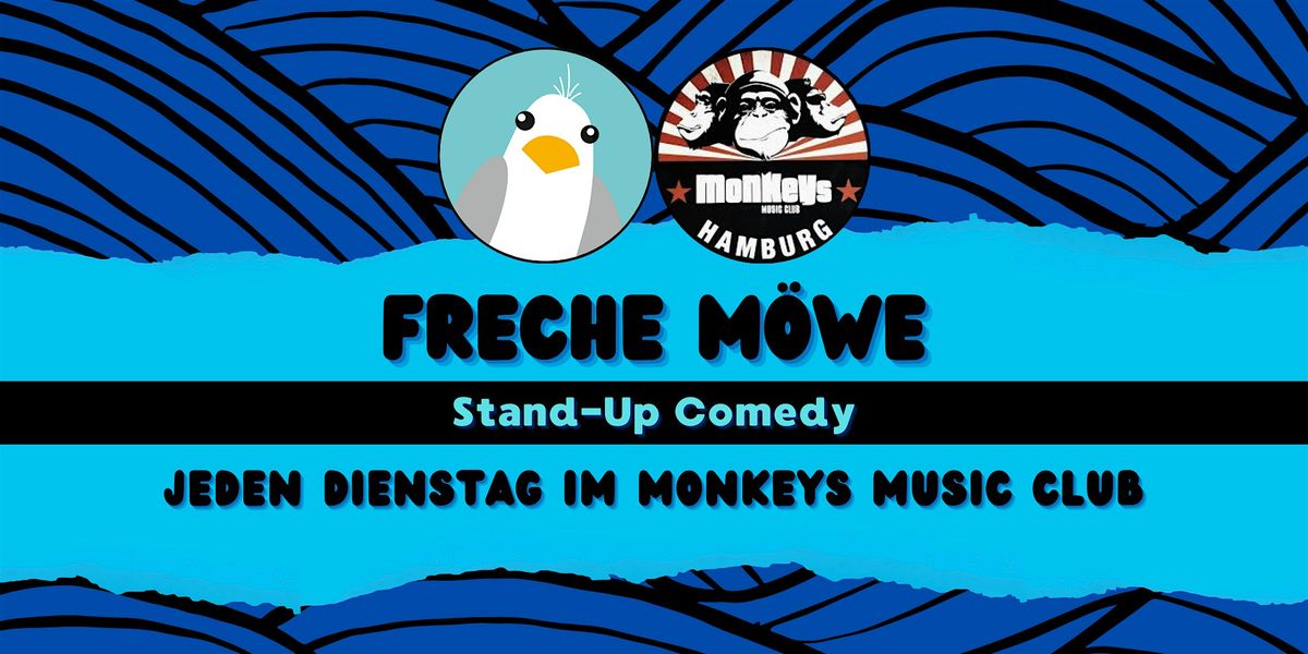 Freche M\u00f6we - Stand-Up Comedy im Monkeys