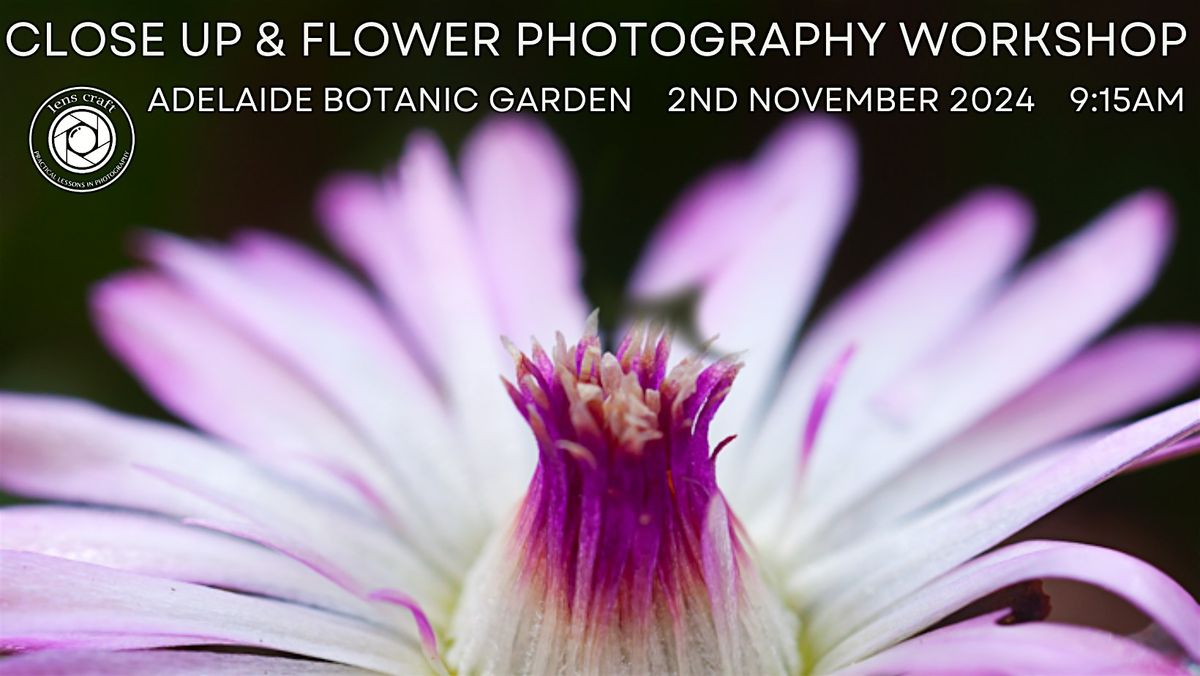 Close Up & Flower Photography Workshop for Women