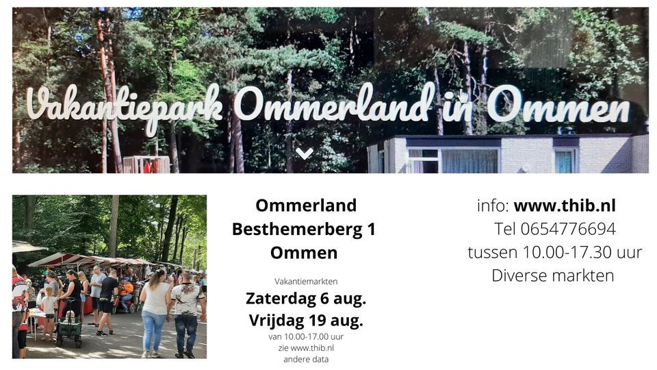 Braderie 19 aug. Ommen
