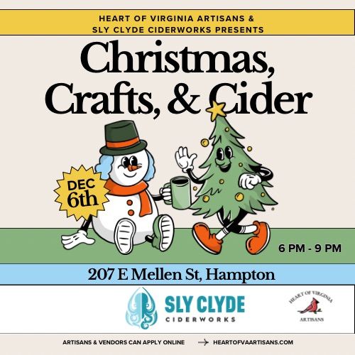 Christmas, Crafts, & Cider at Sly Clyde Ciderworks 