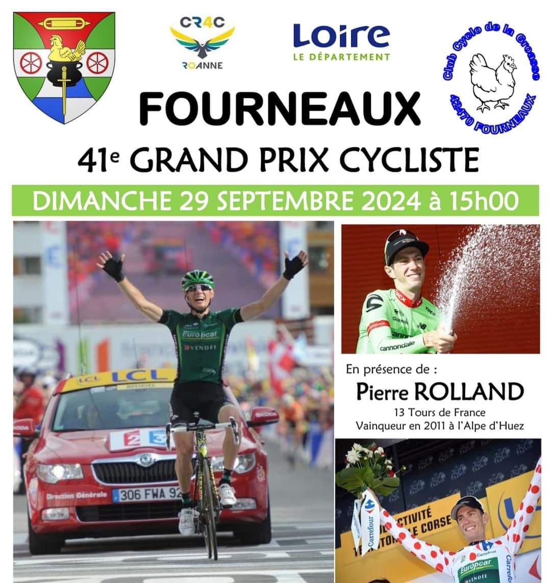 Prix cycliste de Fourneaux (42), Open. Invit\u00e9: Pierre Rolland 