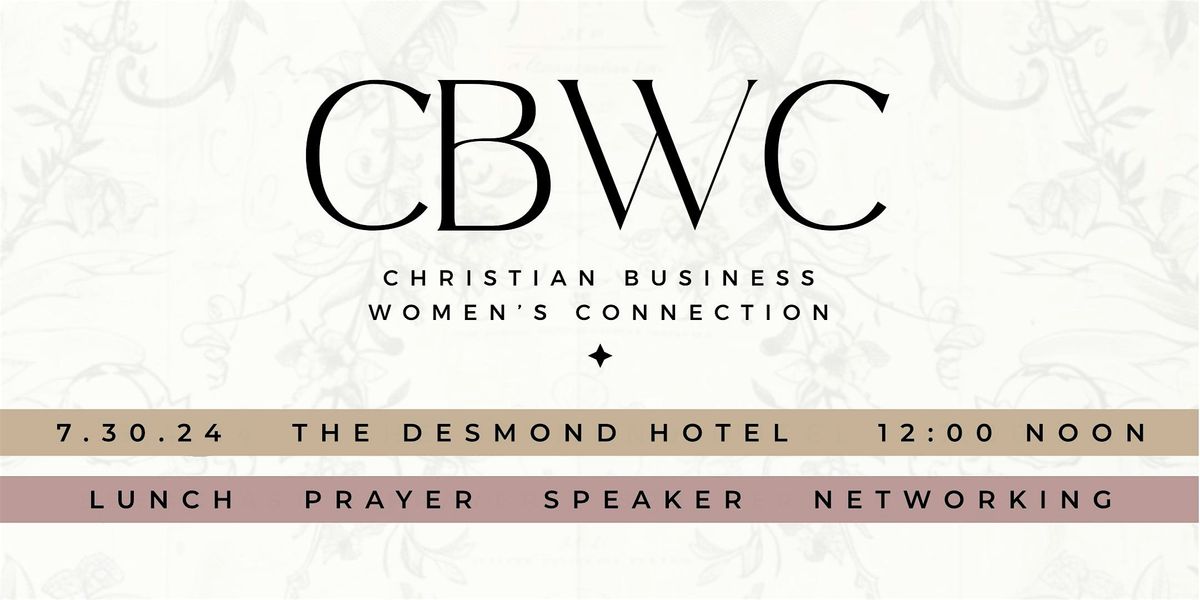 Christian Business Women's Connection Luncheon