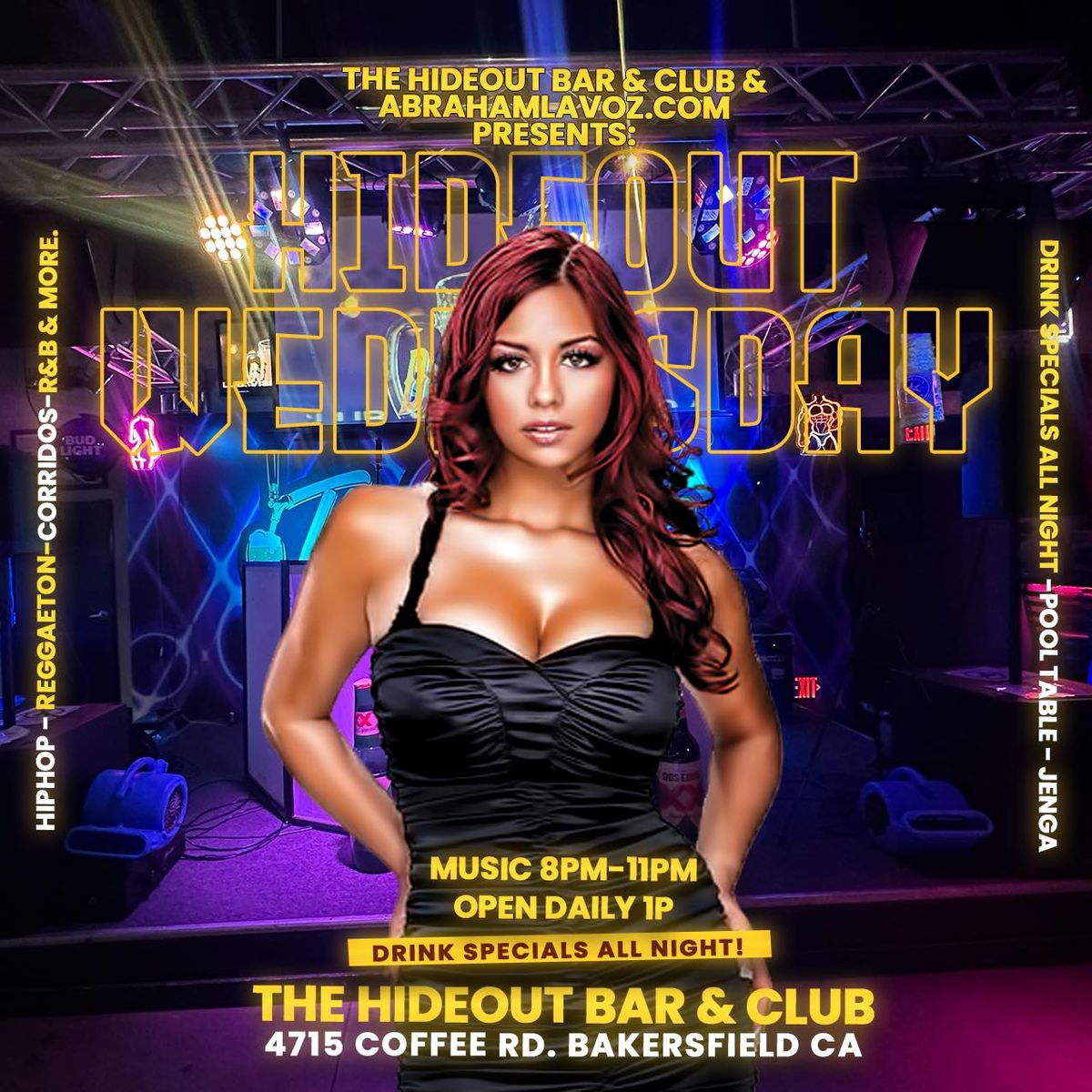 Wednesdays at The Hideout Bar