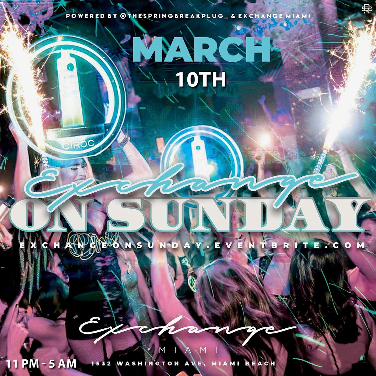 EXCHANGE ON SUNDAY - The Hottest Sunday Party on South Beach