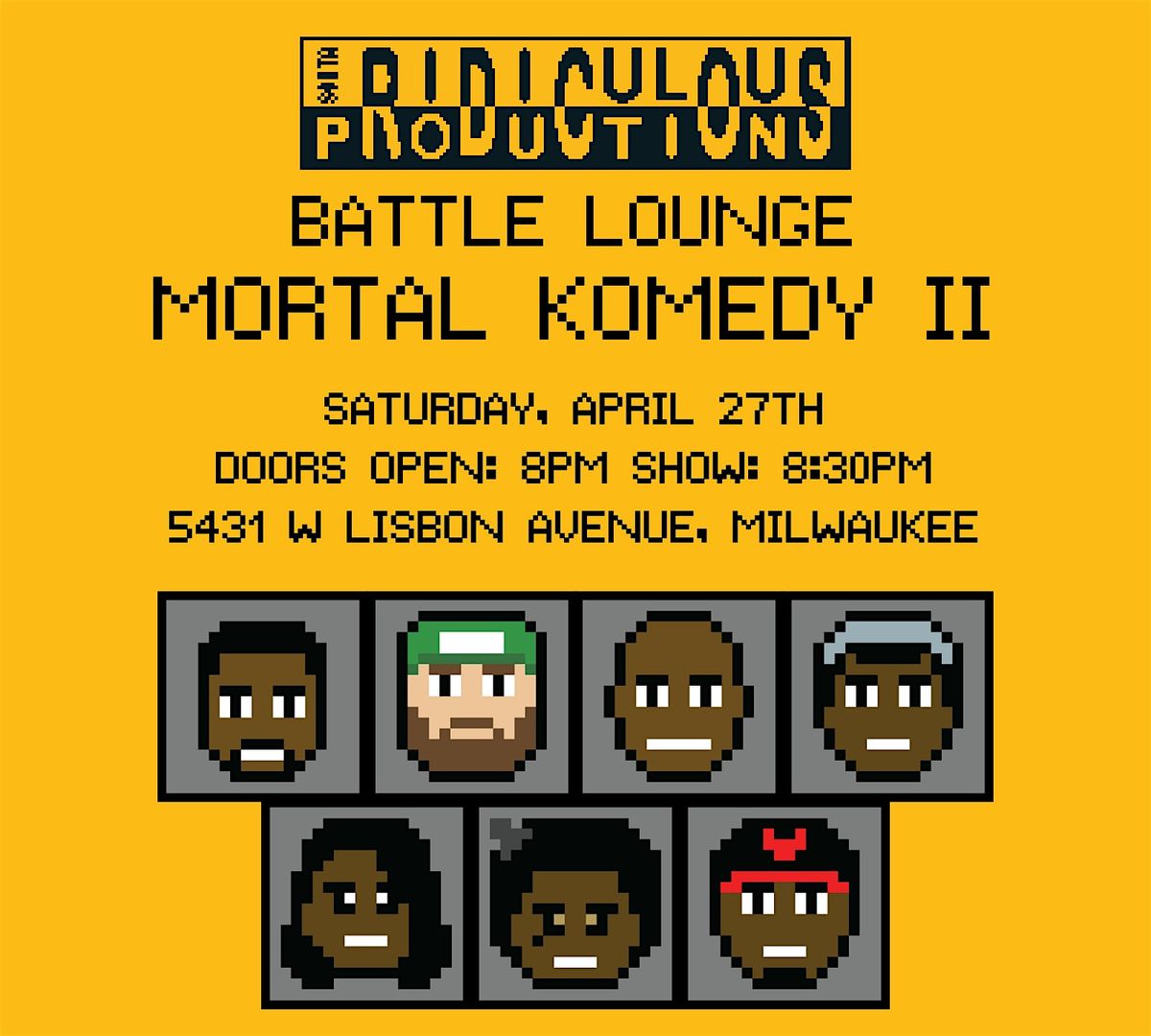 Battle Lounge: Mortal Komedy II Comedy Show