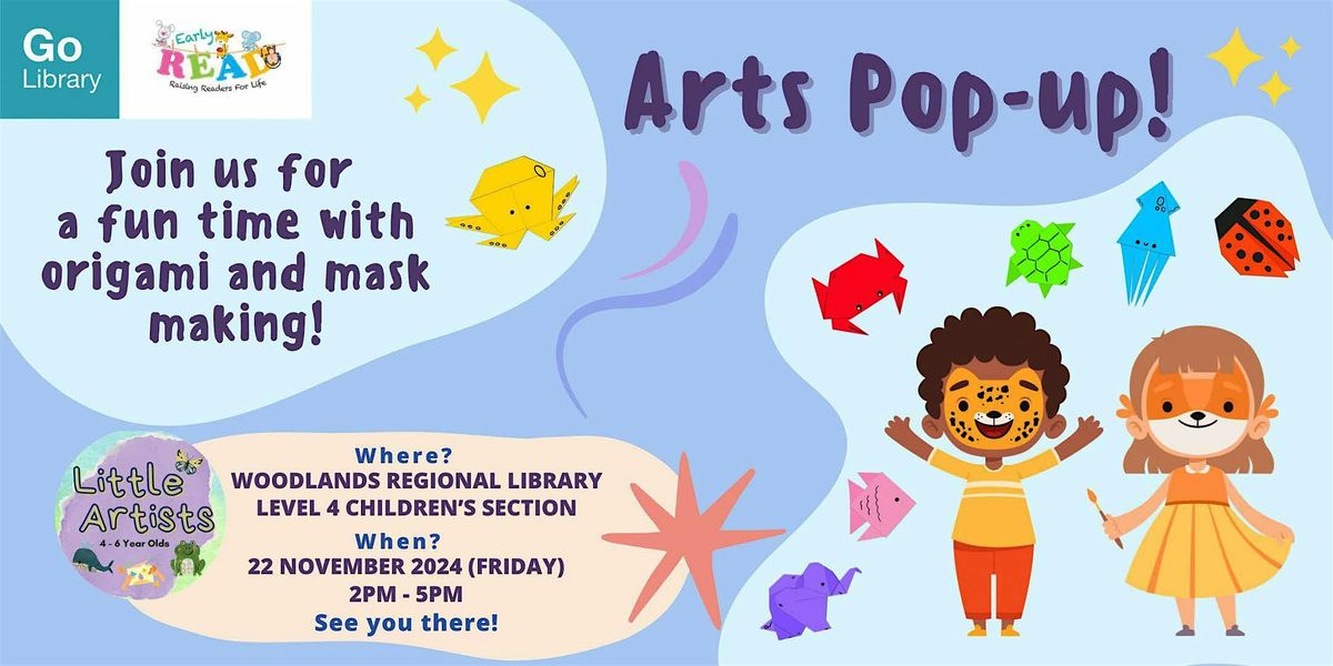 [Little Artists] Arts Pop-up!