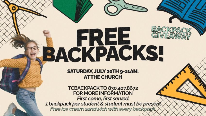 Backpack Giveaway