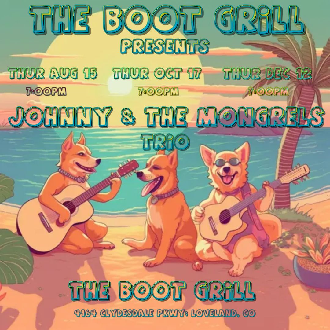 Johnny & The Mongrels Trio - Live The Boot Grill