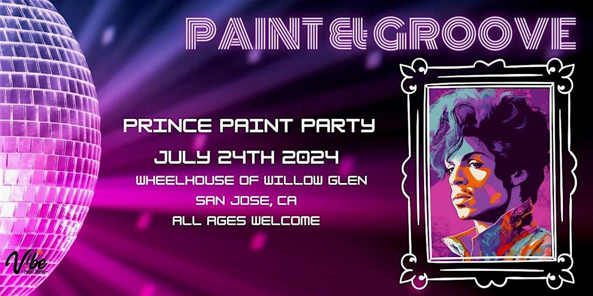 Paint and Groove Prince Paint Party