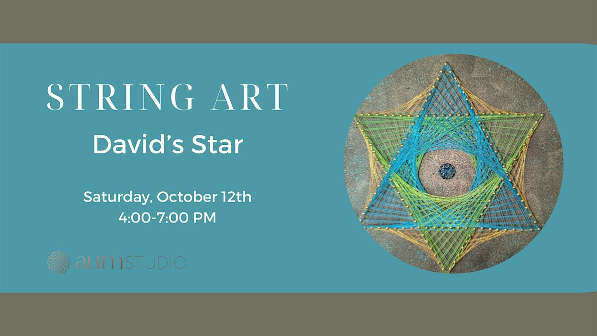 String Art Workshop "David's Star"