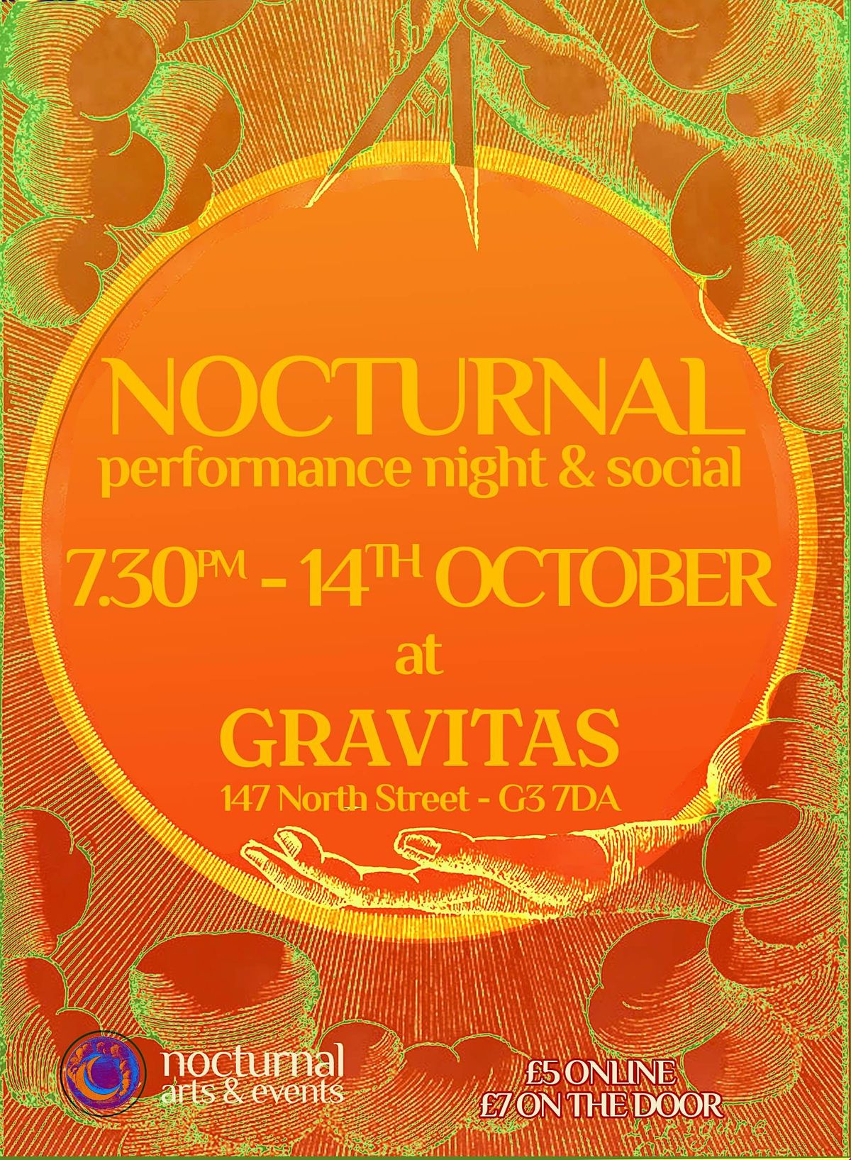 Nocturnal \/\/ October  scratch performance night + social