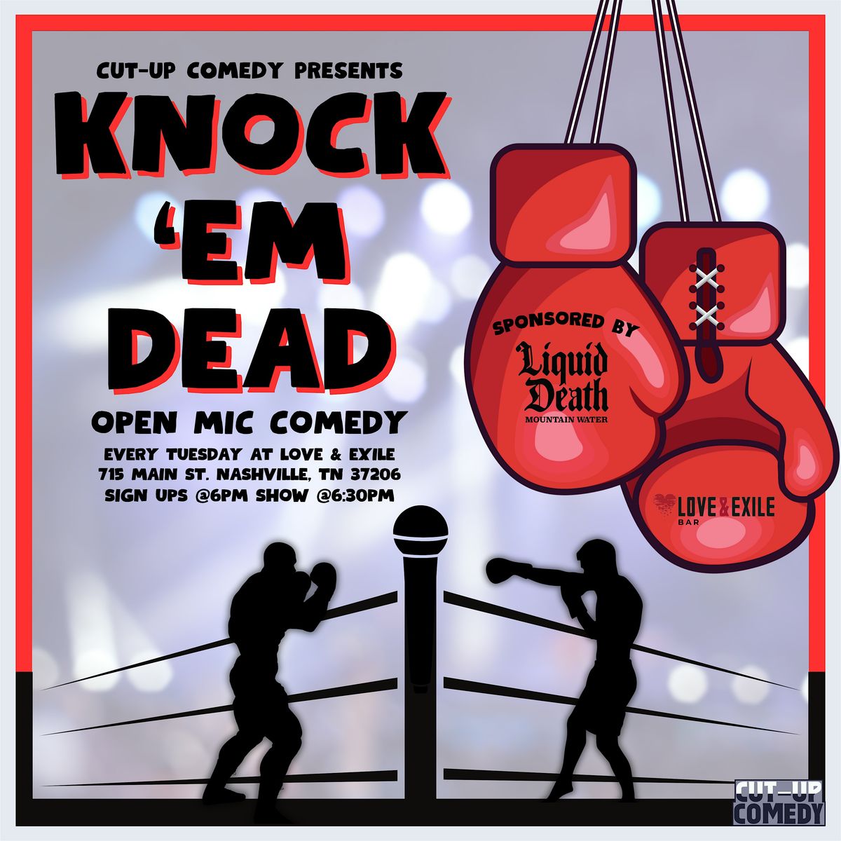 Knock 'Em Dead Open Mic Comedy