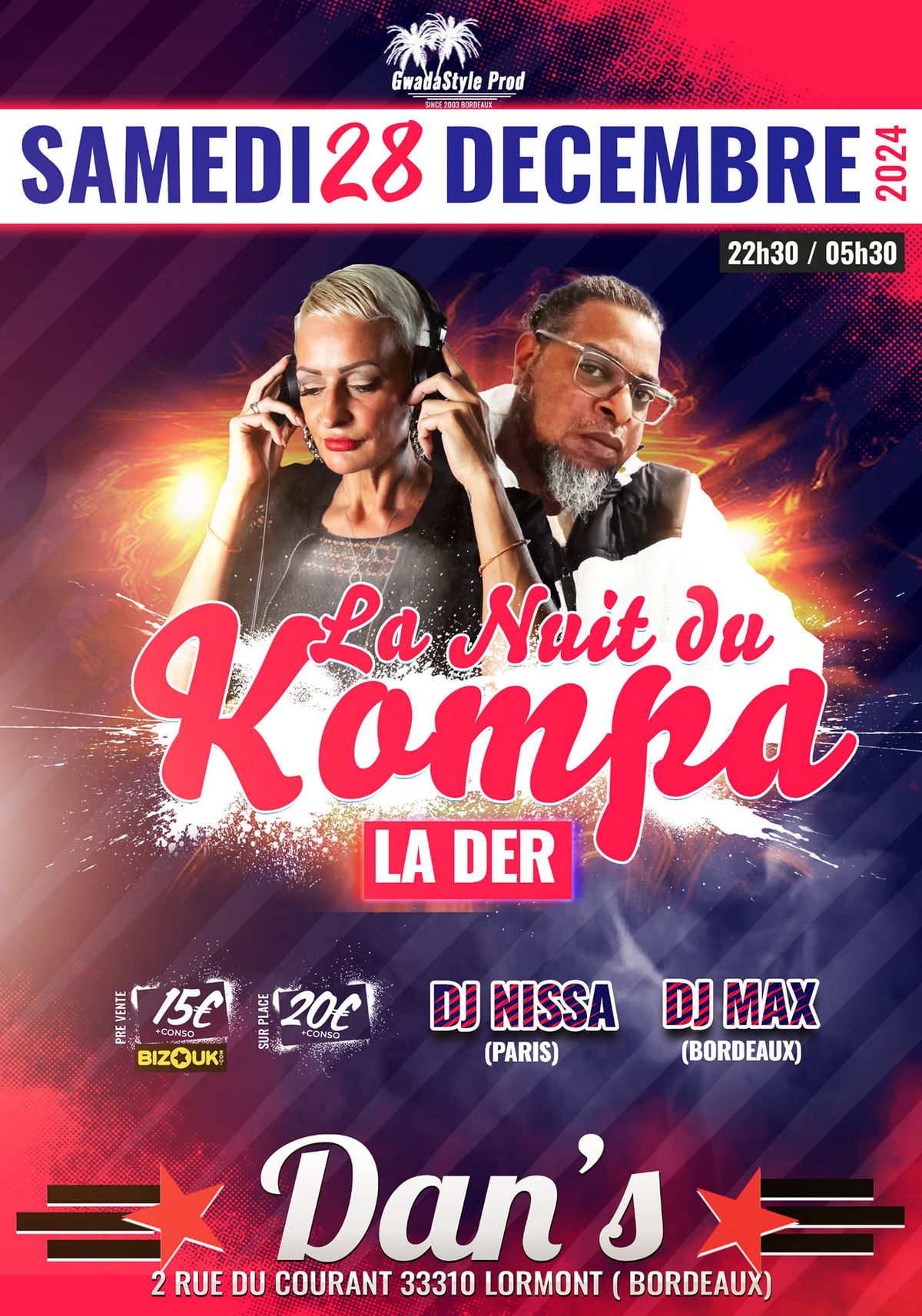 \u00b0\u2022\u2606 La Nuit du Kompa \u25aa\ufe0e La Der 2024 by DJ NISSA  & DJ MAX \u2606\u2022\u00b0