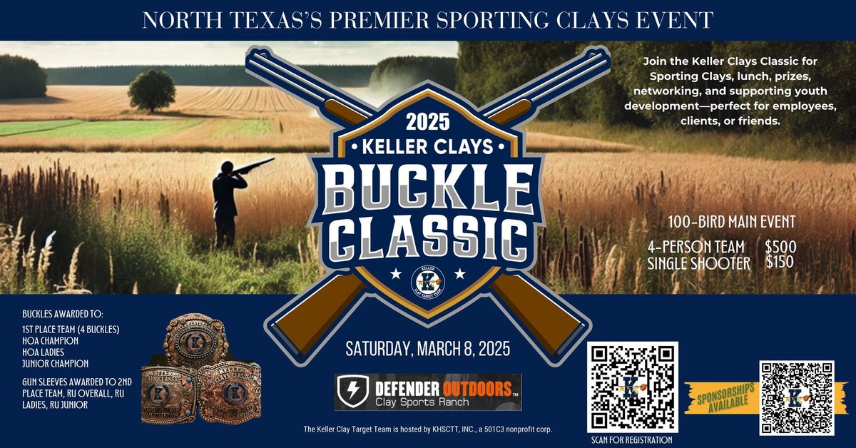 2025 Keller Clays Buckle Classic