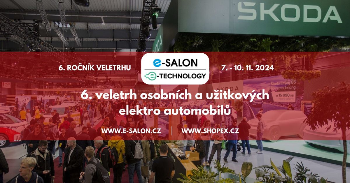 Veletrh osobn\u00edch a u\u017eitkov\u00fdch automobil\u016f E-SALON 2024