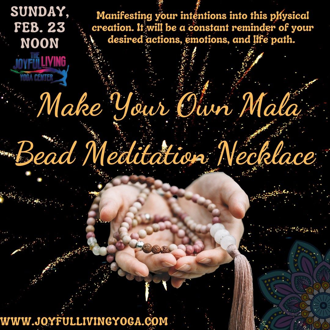 Make Your Own Mala Bead Meditation and Manifestation Necklace!