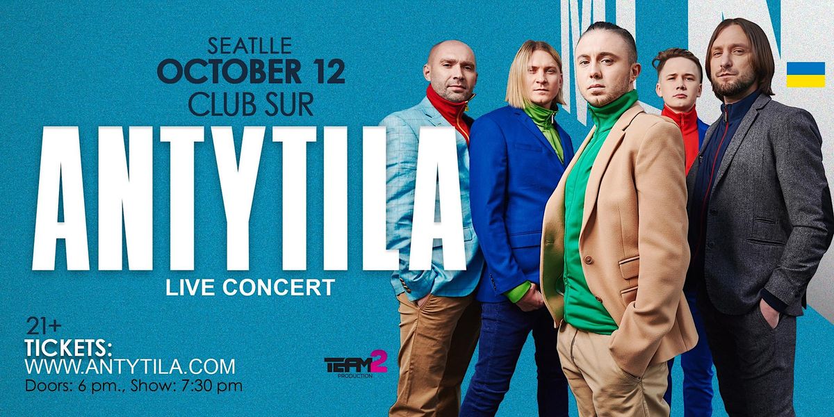 Seattle. ANTYTILA. North-American Tour 2023
