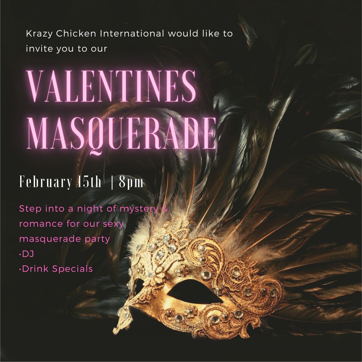 Valentine\u2019s Masquerade 