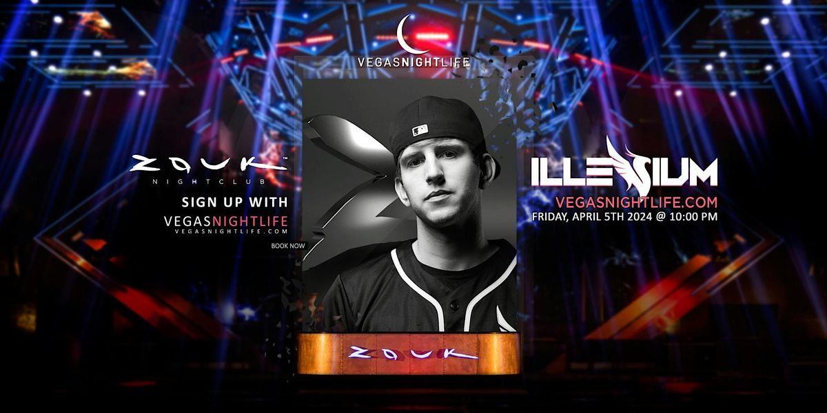 Illenium | Zouk Nightclub Party Friday Las Vegas, Zouk Nightclub, Las ...