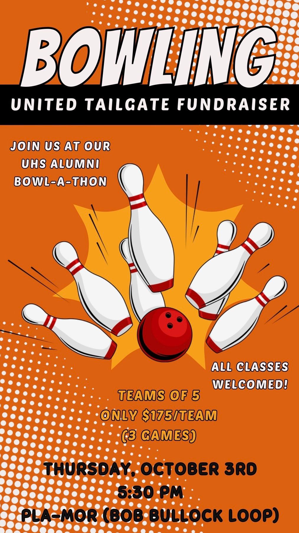 UHS Alumni Bowl a Thon Fundraiser