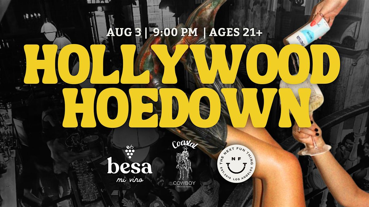 Hollywood Hoedown | Live Music, Line Dancing, and Country Games