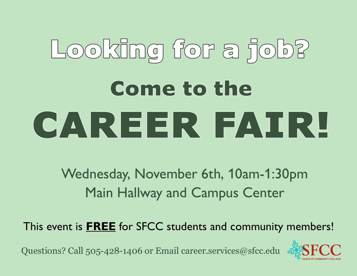 SFCC Fall 2024 Career Fair