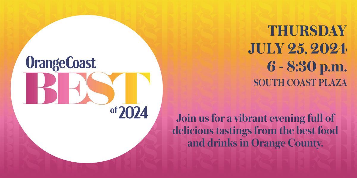 Orange Coast's Best of 2024 Party