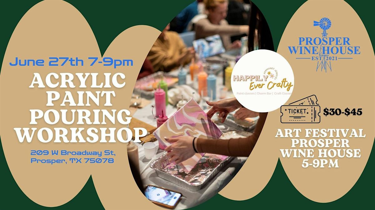 Acrylic Paint Pouring Class