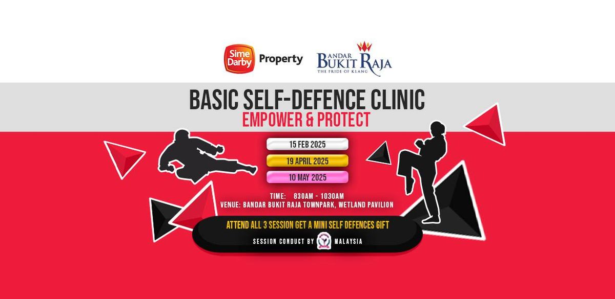 Basic Self Defence Clinic - Bandar Bukit Raja 