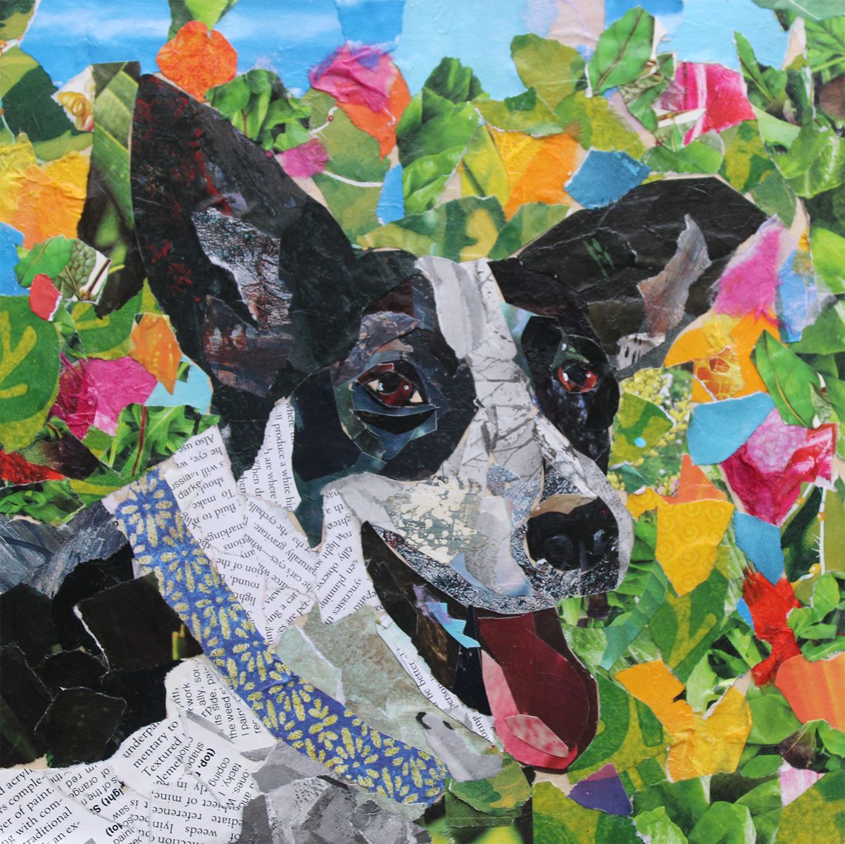 Art Class - Pet Portrait Collage with Li Newton