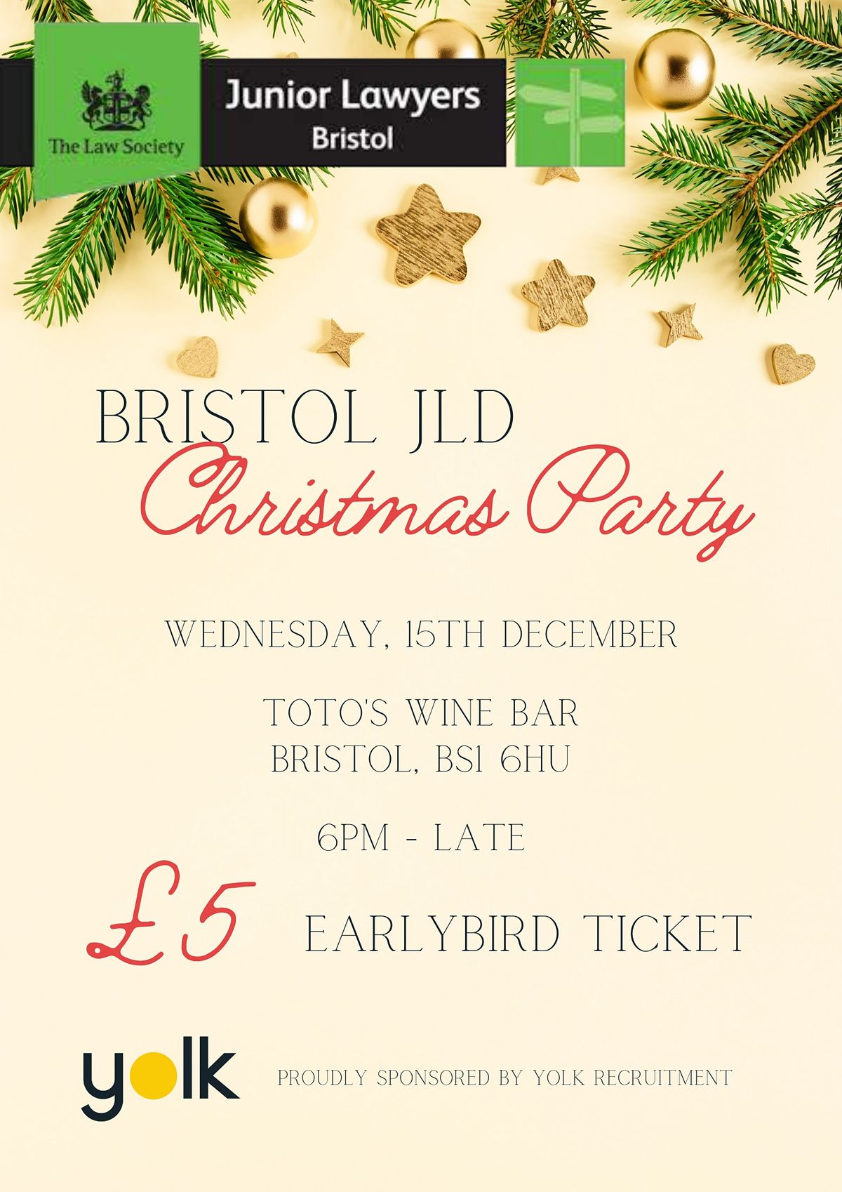 Bristol JLD Christmas Party - 15 December 2021