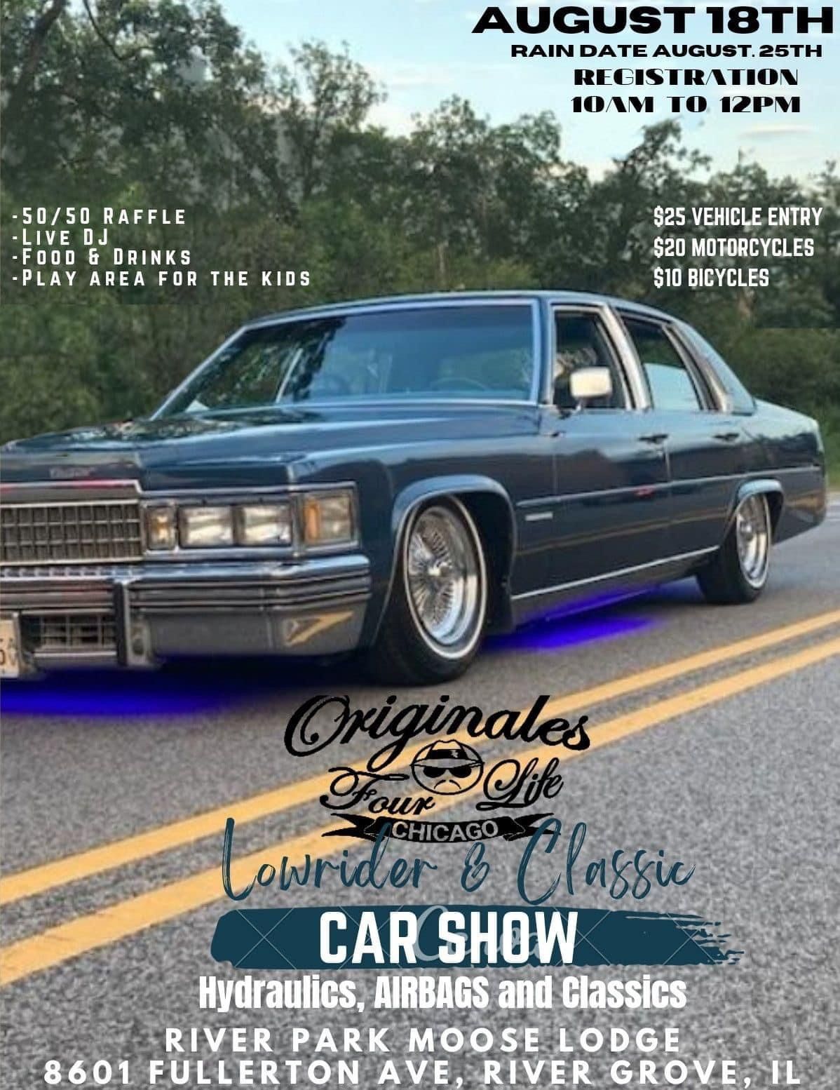 Originates 4 Life Lowrider & Classic Car Show 