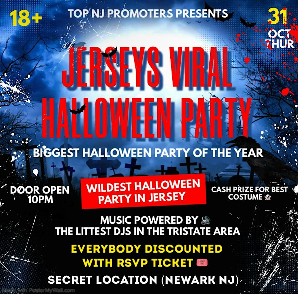 Jerseys Viral Halloween Party