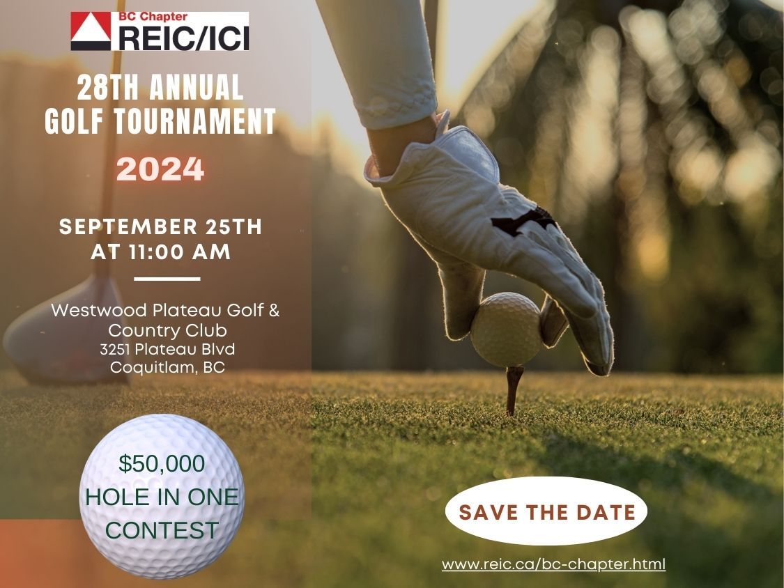 REIC BC Chapter 28th Annual Golf Tournament