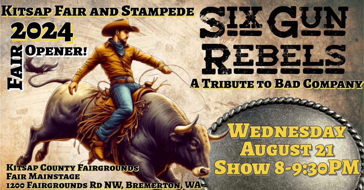 Kitsap Fair & Stampede- Six Gun Rebels Free Concert