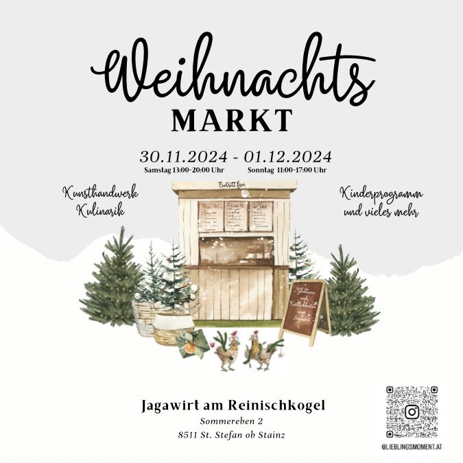 Weihnachtsmarkt Jagawirt am Reinischkogel