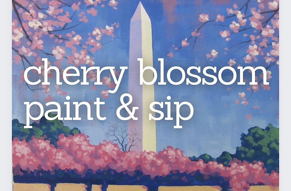 Cherry Blossom Paint Party