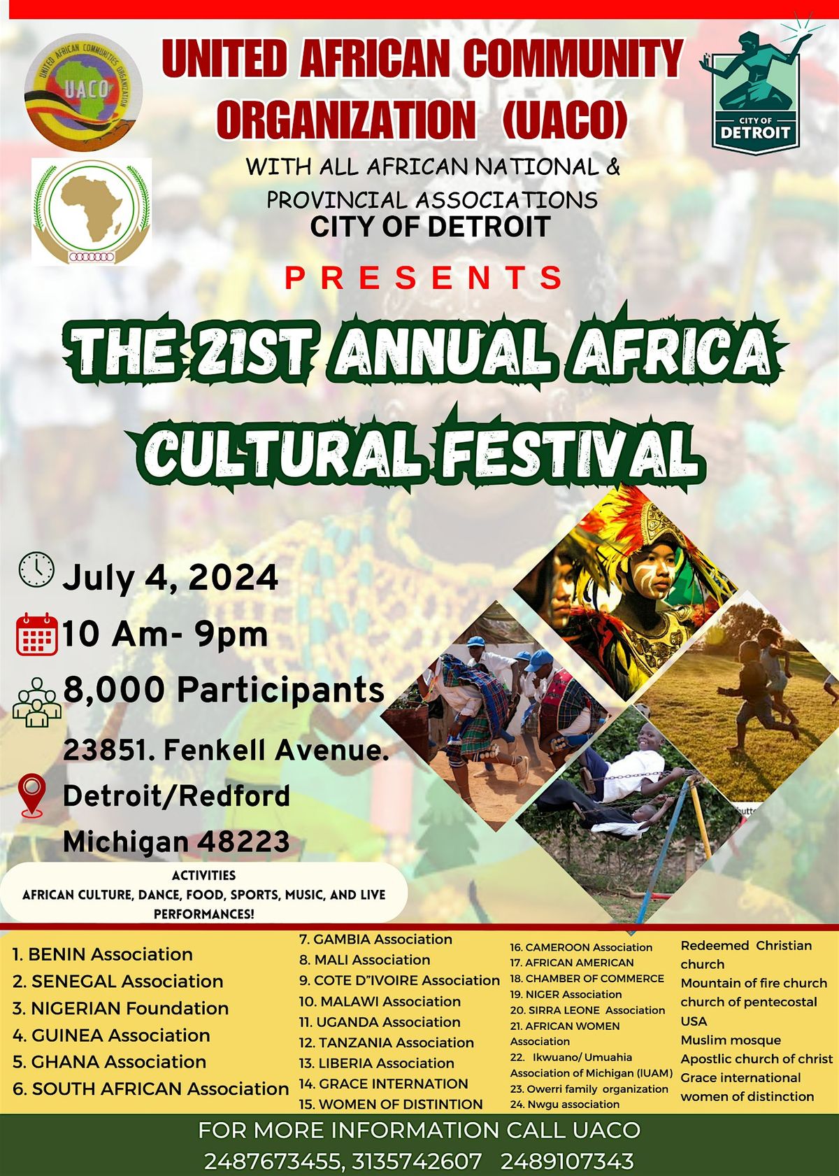 21st  Annual  Africa Cultural Festival