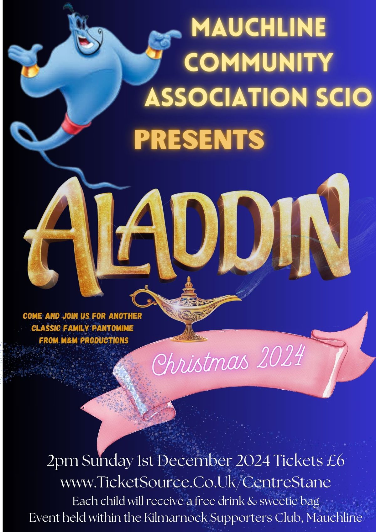 Mauchline Community Pantomime - Aladdin