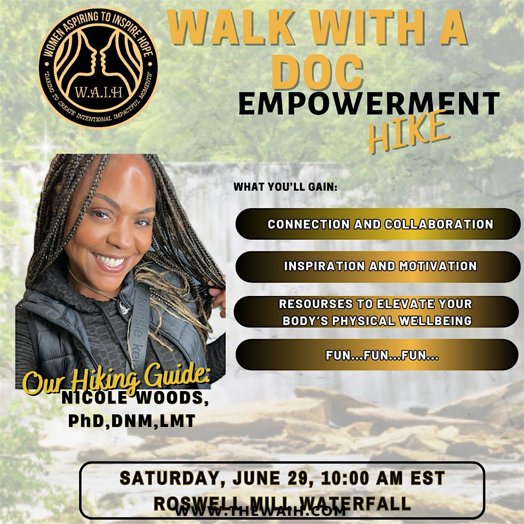 WAIH Walk With A Doc Empowerment Hike
