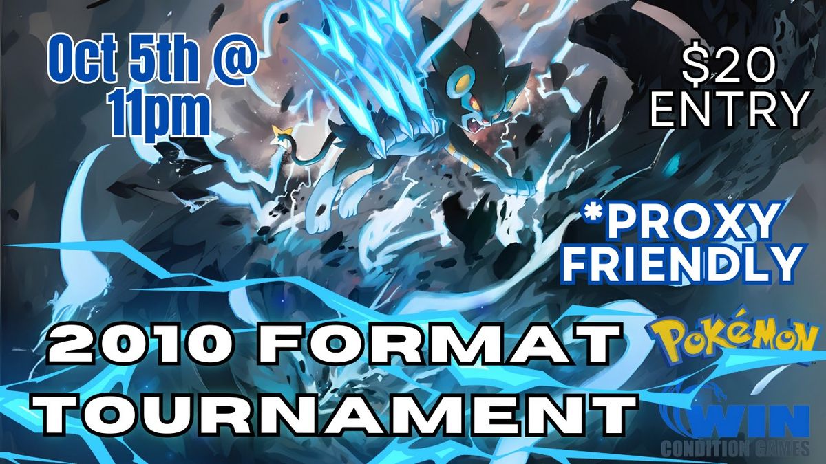 WCG PKMN TCG 2010 Format Tournament! Sep 28th