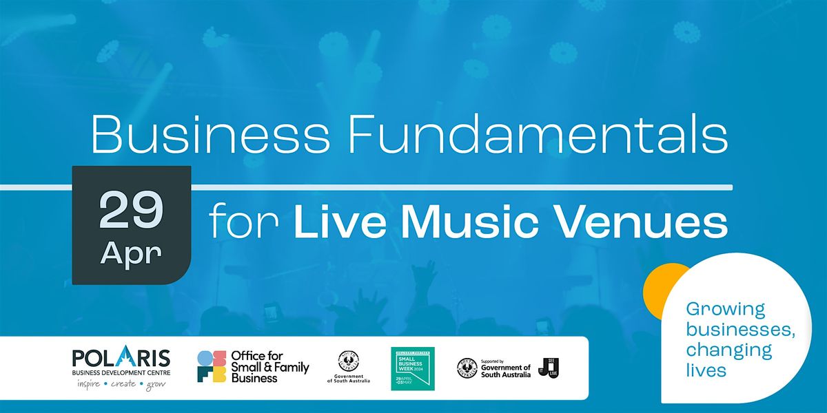 Business Fundamentals for Live Music Venues