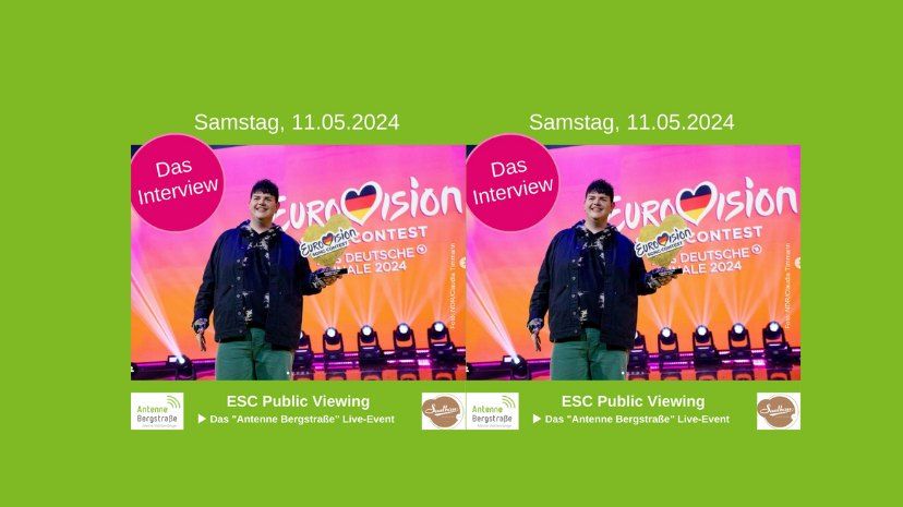 Eurovision Song Contest - Public Viewing zum Finale