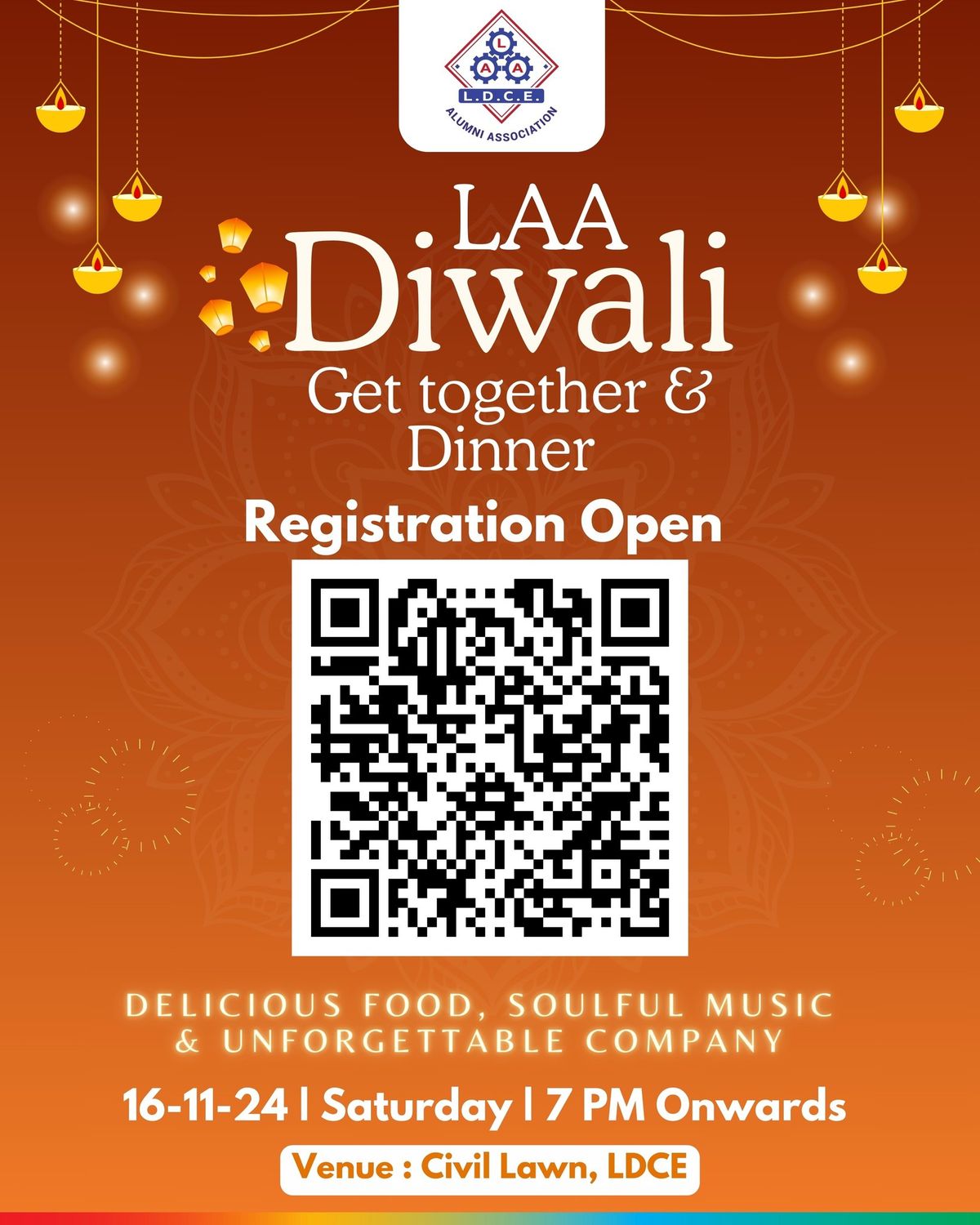 Post-Diwali New Year festive Alumni Dinner Celebration!