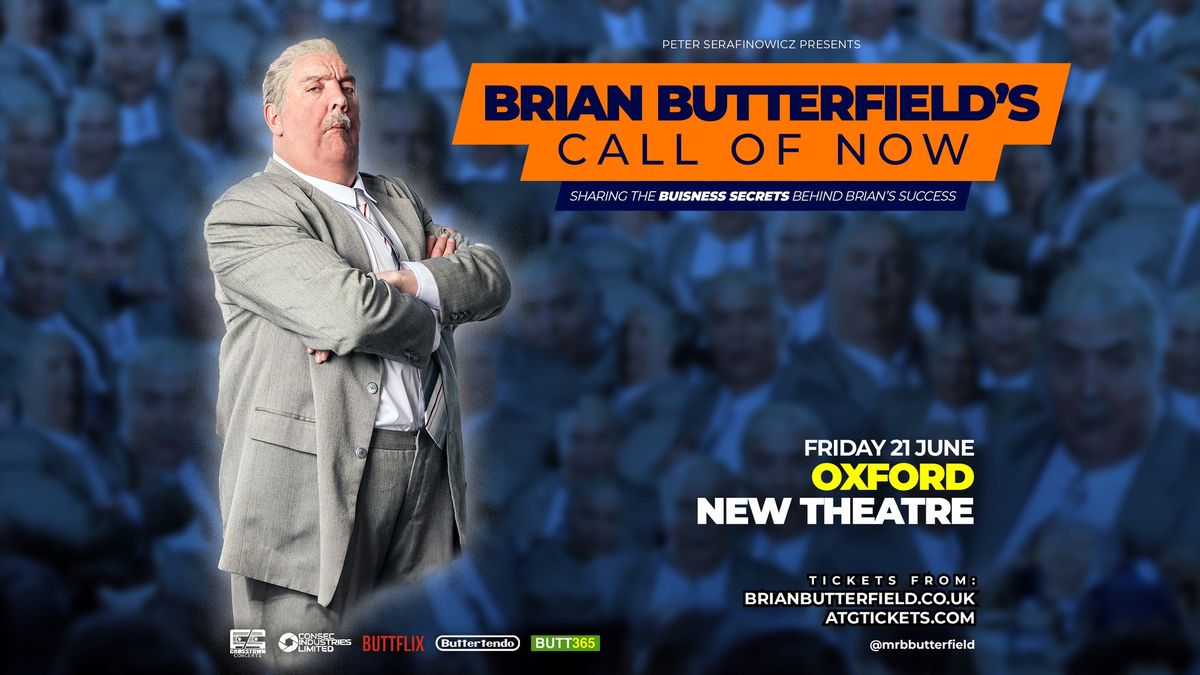 Brian Butterfield's CALL OF NOW at New Theatre, Oxford