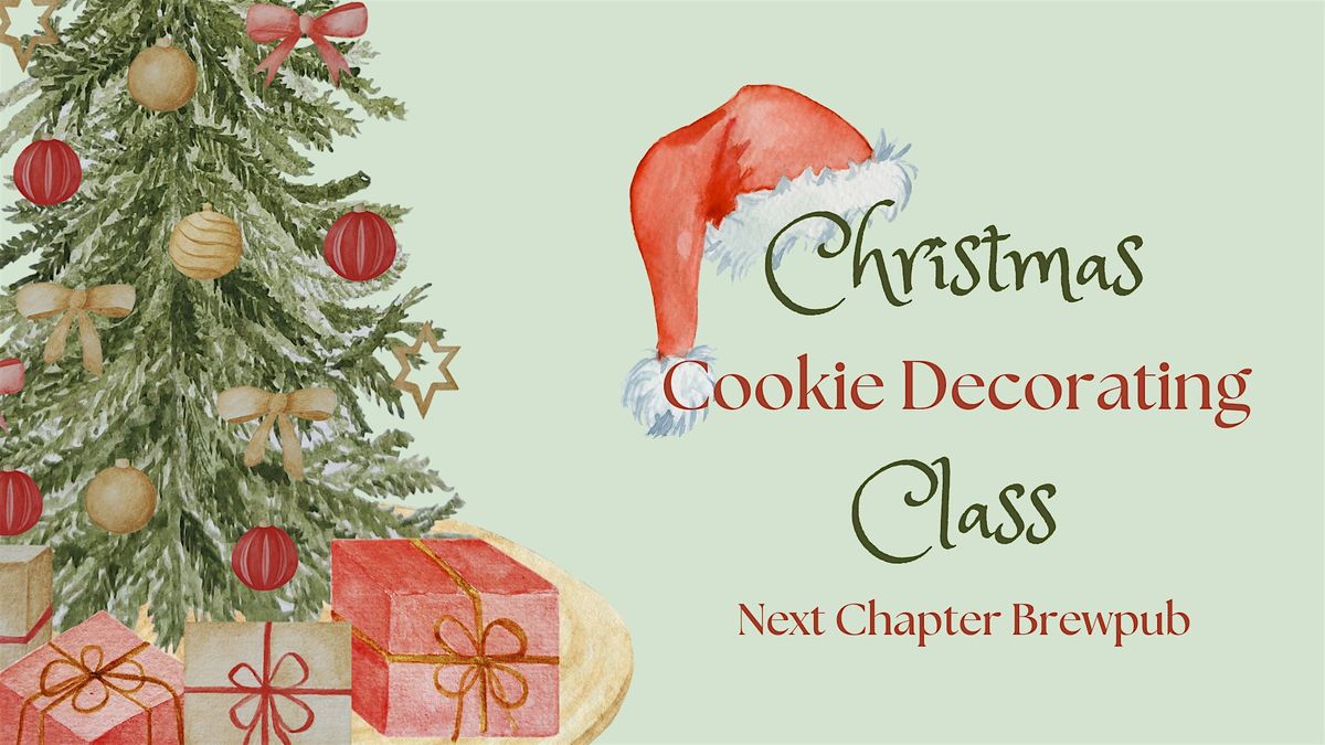 Christmas Cookie Decorating at Next Chapter