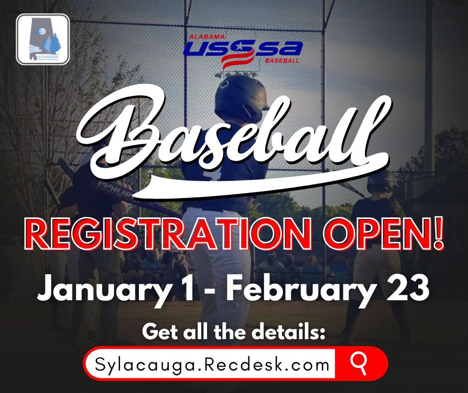 USSSA Baseball Registration: NOW Through Feb. 23