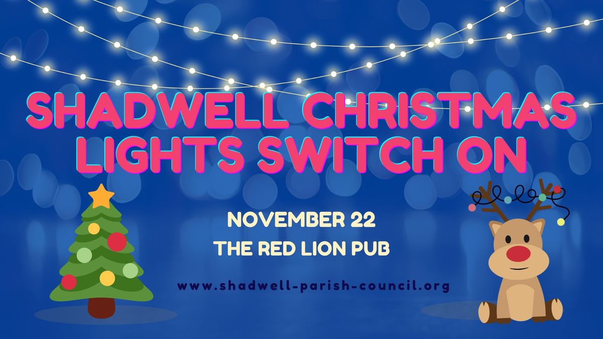 Shadwell Christmas Lights Switch On